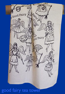 good fairy tea towel