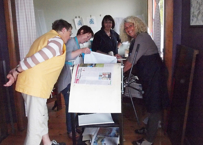 Printmaking Workshop, King Island Cultural Centre